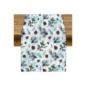 Chemin de table brodé de Noël, style nouveau, 100% coton pur, fabricant indien, personnalisé - Product Image 2