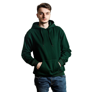 Sudaderas con capucha de algodón 100% para hombre, jersey para correr de estilo callejero, forro polar de invierno cálido bordado para correr, deportes, Hoodi Basics holgados - Product Image 4