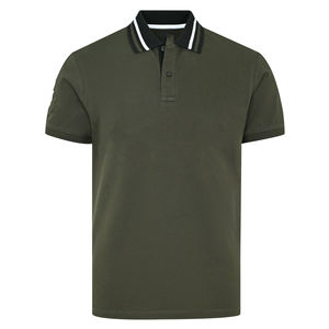 Polo de course à manches courtes de haute qualité pour hommes, vêtements d'affaires formels, couleur unie, longueur régulière, service de vente en gros OEM - Product Image 5