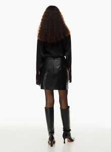 Jupes pour femmes très vendues, qualité supérieure, en cuir, respirantes, vêtements de mode, vente en gros, jupes en cuir pour femmes grandes tailles - Product Image 2