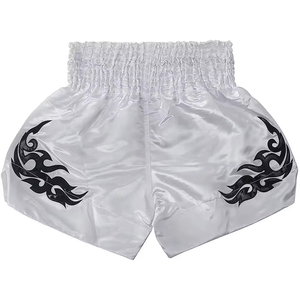 Short de combat léger MMA Stretch bidirectionnel Confortable Respirant Muay Thai Logo personnalisé Conception Arts martiaux Porter THT PORTE - Product Image 5