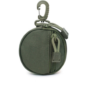 Outdoor Portable Coin Purse Earphone Protective <span class=keywords><strong>Bag</strong></span> <span class=keywords><strong>Round</strong></span> Small Saddle <span class=keywords><strong>Bag</strong></span> Key Case Mini Zipper cintura <span class=keywords><strong>Belt</strong></span> Bags - Product Image 5