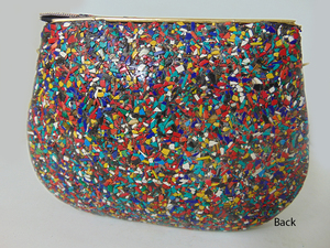 Evening Clutch <b>Bags</b> Good Quality Personalized Blue Gravel Women <b>Snake</b> Gold Custom Chain Light Customized Craft Logo Style Fold - Product Image 3