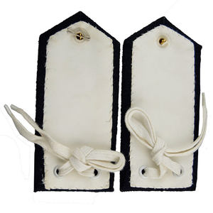 Tablero de hombro de uniforme de piloto de línea aérea personalizado con tiras de trenza dorada triple y material de viscosa de Charretera de botón de metal - Product Image 2