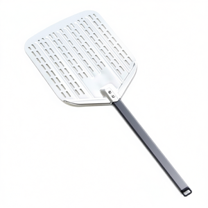 Pelle à pizza perforée Ompagrill (30x80cm) Argent 03080 Outils à pizza - Product Image 2