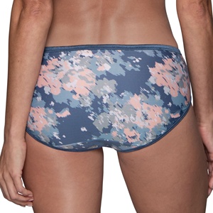 Wholesale Women's <b>Thong</b> Panties 95% Cotton <b>Seamless</b> Breathable Mid-Rise V-Waist No Show Everyday Eco-Friendly Anti-Bacterial - Product Image 5