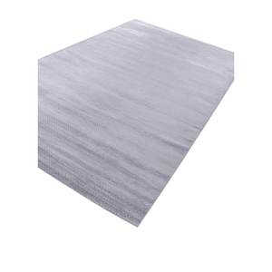 Tapis en viscose tissé à la main de couleur unie ivoire HPV-13014 pour usage domestique - Product Image 2