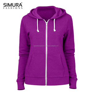 Sudaderas con Capucha para Mujer, Modernas, Elegantes, de Algodón, a la Moda, Cómodas, Lisas, de Talla Grande, con Cierre y Forro - Product Image 6