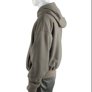 Sudadera con capucha de algodón de talla grande 100% con logotipo personalizado para hombre, tejido de punto, técnica lavada, diseño forrado Digital para deportes de invierno, ropa informal - Product Image 6