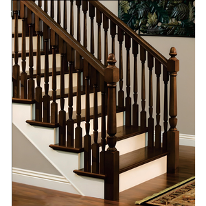 4245 Poste de Escalera de Madera Maciza de Caucho, Tradicional, Torneado, Personalizable, Ecológico, Tamaño Personalizado Disponible, EFS Vietnam - Product Image 6