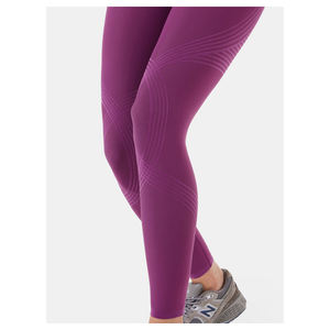 Workout Fitness Training Knitted Breathable Spandex/Polyester High Waist Leggings Colorful Customized High Quality Sublimation - Product Image 4