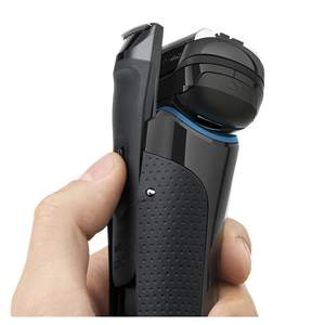 Mini rasoir électrique étanche IPX7, rasoir rotatif à cinq lames avec fonction lavable à triple lame et station de charge - Product Image 5