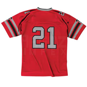 Vente en gros à bas prix Maillot de football américain Logo imprimé personnalisé Design Maillot de football américain - Product Image 3