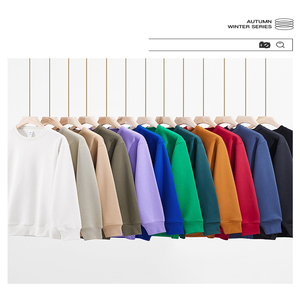 Logotipo personalizado de alta calidad 400GSM zorro plateado dentro liso con capucha y algodón en blanco sudaderas con capucha de gran tamaño - Product Image 3