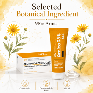 Sanavita Arnica <b>Gel</b> 98% 150 ml | Soothing Effect | Reduce Muscle/Joint Pain | Model 50168 | Plastic Tube Packaging | Invisible | - Product Image 5