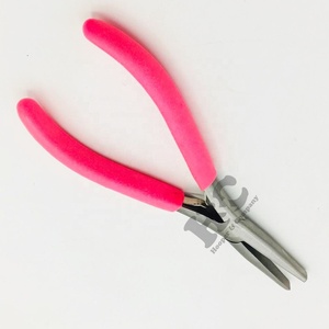 Plier Hair <b>Extension</b> Plier Stainless Steel Pliers <b>Micro</b> Nano Ring Hair <b>Extensions</b> Opener Removal Tool Hair Loop Styling Tool - Product Image 1