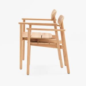 เก้าอี้ไม้สักบาหลีสำหรับเฟอร์นิเจอร์ในสวนและเฟอร์นิเจอร์กลางแจ้ง - Product Image 2