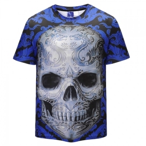 เสื้อยืดคอกลมแขนครึ่งคอกลมสำหรับผู้ชายพิมพ์ลายพิมพ์ซับลิเมชันเสื้อยืดสำหรับผู้ชายดีไซน์แบบลำลองคุณภาพสูงออกแบบได้ตามต้องการ2025 - Product Image 3