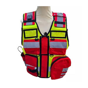 เสื้อกั๊กเซฟตี้โลโก้ที่กําหนดเองระบายอากาศได้ - Product Image 1