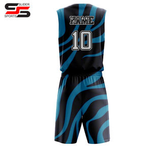 Uniformes de baloncesto de malla de alta calidad con descuento en la escuela secundaria uniformes de baloncesto personalizados de la mejor calidad - Product Image 2