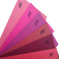 Vente directe de papier cartonné texturé de haute qualité papier de scrapbooking bricolage coloré pour la fabrication de cartes artisanales