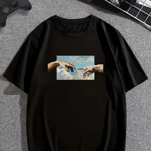 Custom <b>Logo</b> Printing High Quality 100% Cotton O-Neck Men's T-Shirt Oversized Stock,Bulk Clothes,Mix Clothes Bale ,Used Clothes - Product Image 1