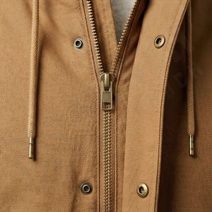 Nouvelle veste parka classique à capuche pour homme confortable 2025, parka personnalisable de qualité supérieure - Product Image 4