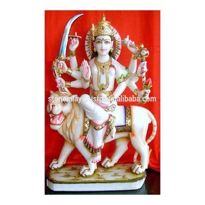 Estatua de mármol Durga Ji - Product Image 1