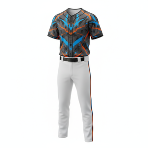 Uniforme de Béisbol 2026, Malla Transpirable, Estampado Digital, Cuello en V, 100% Poliéster, Ligero, Personalizable, Unisex, Venta al Por Mayor - Product Image 5