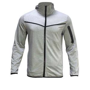 Vente en gros Ensemble de survêtement de jogging respirant à fermeture éclair complète personnalisé Vêtements de sport à manches longues Activité de plein air disponible pour les ensembles pour hommes OEM - Product Image 3