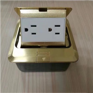 Ổ Cắm Điện Đôi Ổ Cắm Sàn Chống Nước Ổ Cắm Sàn Bật Lên Tiêu Chuẩn Bằng Thép Không Gỉ Ổ Cắm Nema - Product Image 5