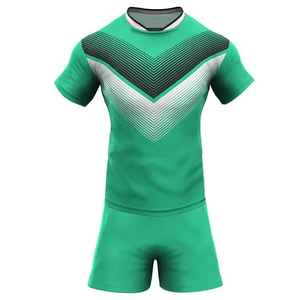 Uniformes de Rugby Personalizados para Adultos de Alta Calidad, Transpirables, Último Diseño, 100% Poliéster, Ecológicos, que Absorben la Humedad y de Secado Rápido - Product Image 1
