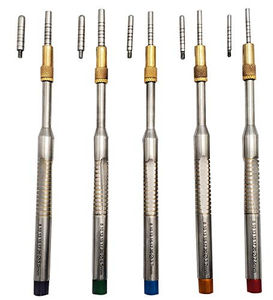 Ensemble d'ostéotome professionnel de 5 pièces Instruments dentaires en acier inoxydable de qualité supérieure Instrument médical droit - Product Image 1