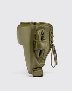 Protector de cabeza de boxeo profesional MMA Protector de cabeza de boxeo Cara Kickboxing Entrenamiento Media cara Protector de cabeza - Product Image 5