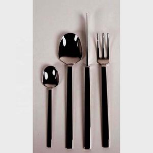 Stainless Steel Silver Flatware Set with <b>Gold</b> Twisted Handle Royal Look High Quality Flatware for Wedding Home - Product Image 5