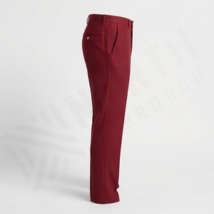 Wholesale Blank Office Khaki Mens Business Pants Cotton Spandex Chino Casual Trousers Customized Color Durable Comfortable - Product Image 3