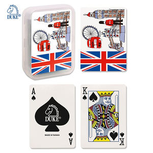 Carte de poker à jouer étanche en plastique personnalisée avec impression de logo - Product Image 3