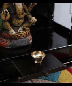 ถ้วยโลหะประดับตกแต่งเทศกาลดิวาลีทรงดอกไม้ยอดนิยมสำหรับใช้ตกแต่งบ้าน - Product Image 2