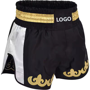 Meilleure vente de haute qualité 100% Polyester Muay Thai Short Sublimation Printing MMA Kick Boxing Compression Martial Arts Wear - Product Image 5