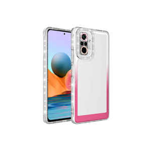 Funda de Silicona con Degradado Brillante de Lujo para Xiaomi Redmi Note 10 Pro, Cubierta Trasera de Silicona Suave, Protección de Lente, Estilo INS Plus - Product Image 1