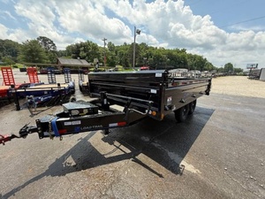 Load Trail 96x14 14K Remorque à benne basculante à usage commercial et agricole robuste avec remorque hydraulique à essieu tandem de 18 pouces - Product Image 6