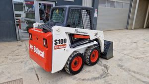 Sử dụng hiệu suất mạnh mẽ <span class=keywords><strong>bobcat</strong></span> <span class=keywords><strong>S100</strong></span> Mini <span class=keywords><strong>Skid</strong></span> chỉ đạo Bộ nạp với xẻng xô ở giá rẻ - Product Image 3