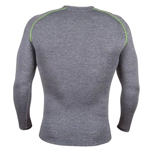 Léger à manches longues MMA Rash Guard Flatlock Stitching conçu pour la lutte et l'entraînement Grappling Gear - Product Image 3