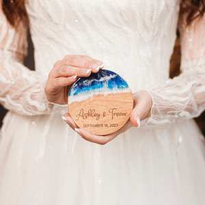 ชุดถาดรองแก้วเรซิ่นอีพ็อกซี่ที่เป็นเอกลักษณ์สไตล์ศิลปะสมัยใหม่พร้อมการเคลือบที่ทนทานเหมาะสำหรับการตกแต่งภายในจานรองแก้วหิน - Product Image 1