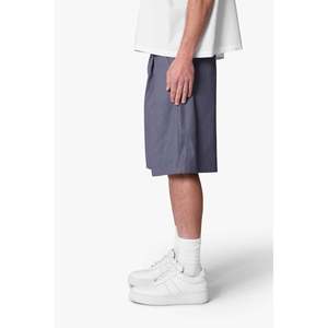 Shorts épais et grands shorts plissés personnalisés OEM vrac haut de gamme de haute qualité pour hommes shorts baggy Fit polyester coton fournisseur de gros - Product Image 4