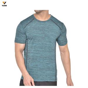 2025 personnalisé pas cher en gros blanc hommes Polyester séchage rapide T-shirts impression personnalisée Logo sport entraînement hommes T-shirts - Product Image 1