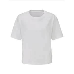 T-shirt court épais pour femme – Merchandising promotionnel écoresponsable - Product Image 2