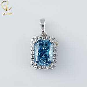 High on Demand Art Deco Colgante victoriano Colgante de compromiso de boda para mujer Circa 1930 Colgante antiguo de corte redondo - Product Image 4