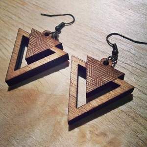 ต่างหูไม้แฮนด์เมดสไตล์เวียดนามเครื่องประดับแฟชั่นสุดเพอร์เฟกต์สำหรับทุกโอกาส - Product Image 4