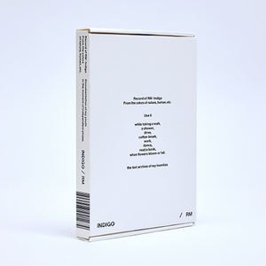 BTS RM - [ INDIGO ] 1ST ALBUM (<b>BOOK</b> EDITION) KPOP ALBUM BEST SELLING KOREA - Product Image 1
